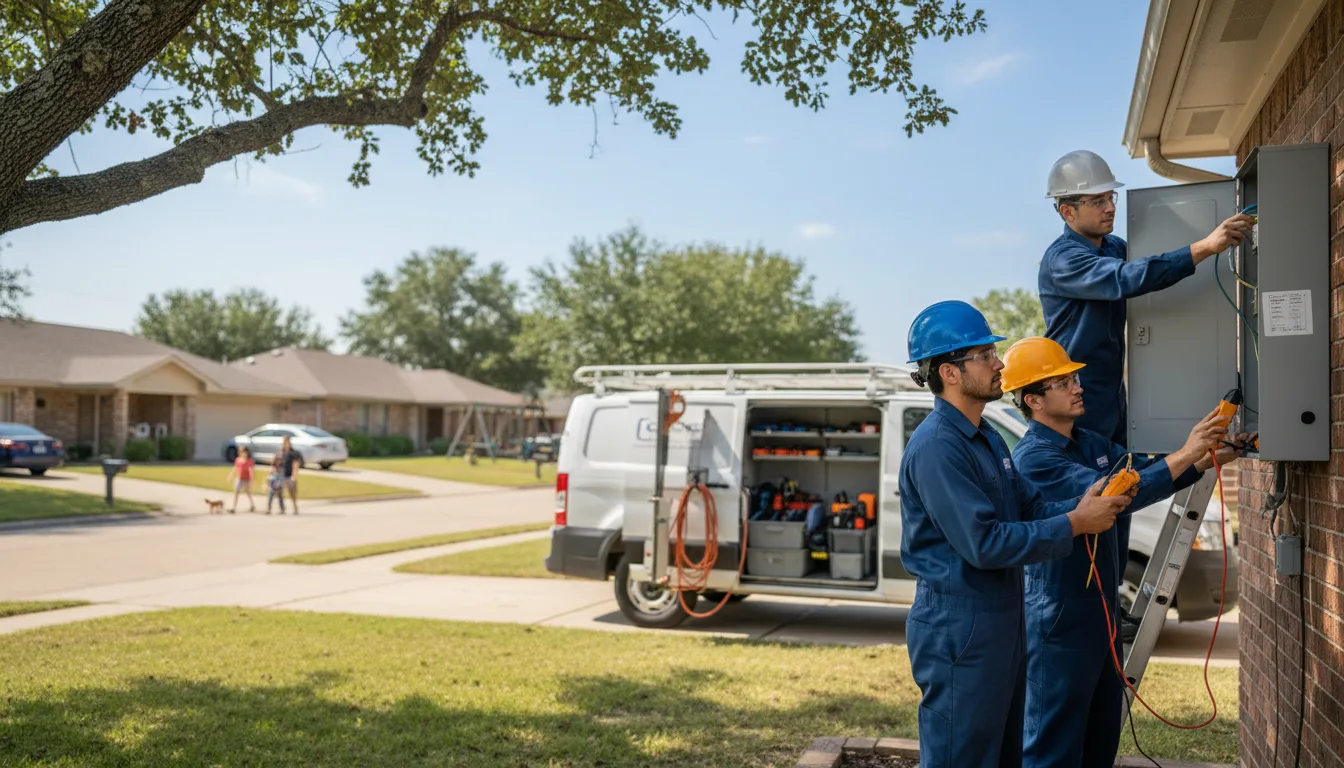 Certified electrician providing emergency electrical services in Jamestown, NM